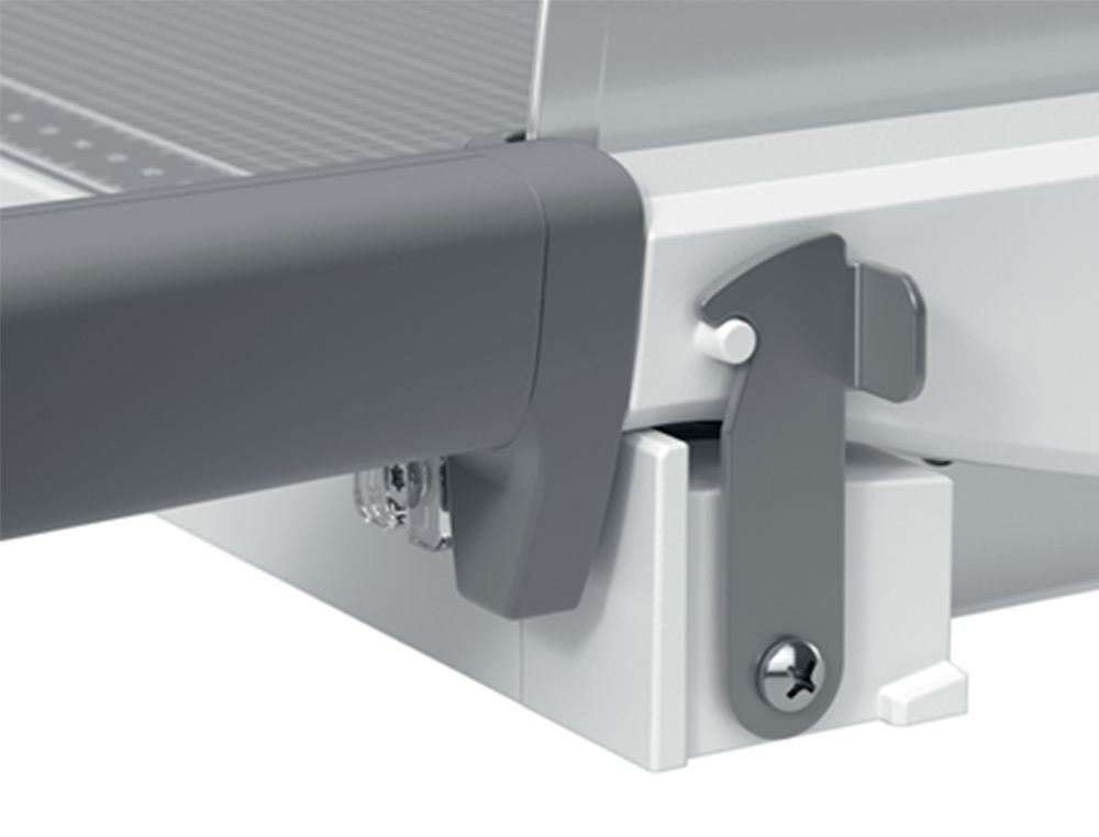 GUILHOTINA DE ALAVANCA LEITZ PRECISION HOME OFFICE A4 BASE PLASTICO COMPRIMENTO CORTE 381 MM CAPAC. DE CORTE 10 F