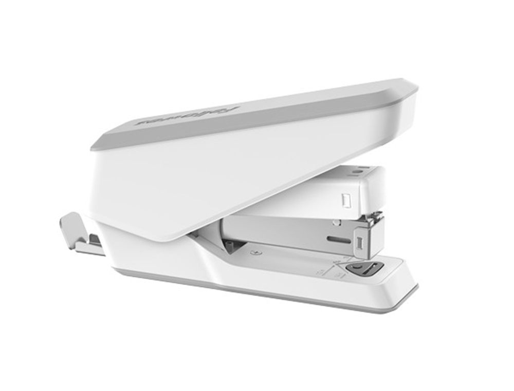 AGRAFADOR FELLOWES EASYPRESS LX840 PROTECAO ANTIBACTERIANA CAPACIDADE 25 FOLHAS USA AGRAFES 24/6 E 26/6 BRANCO