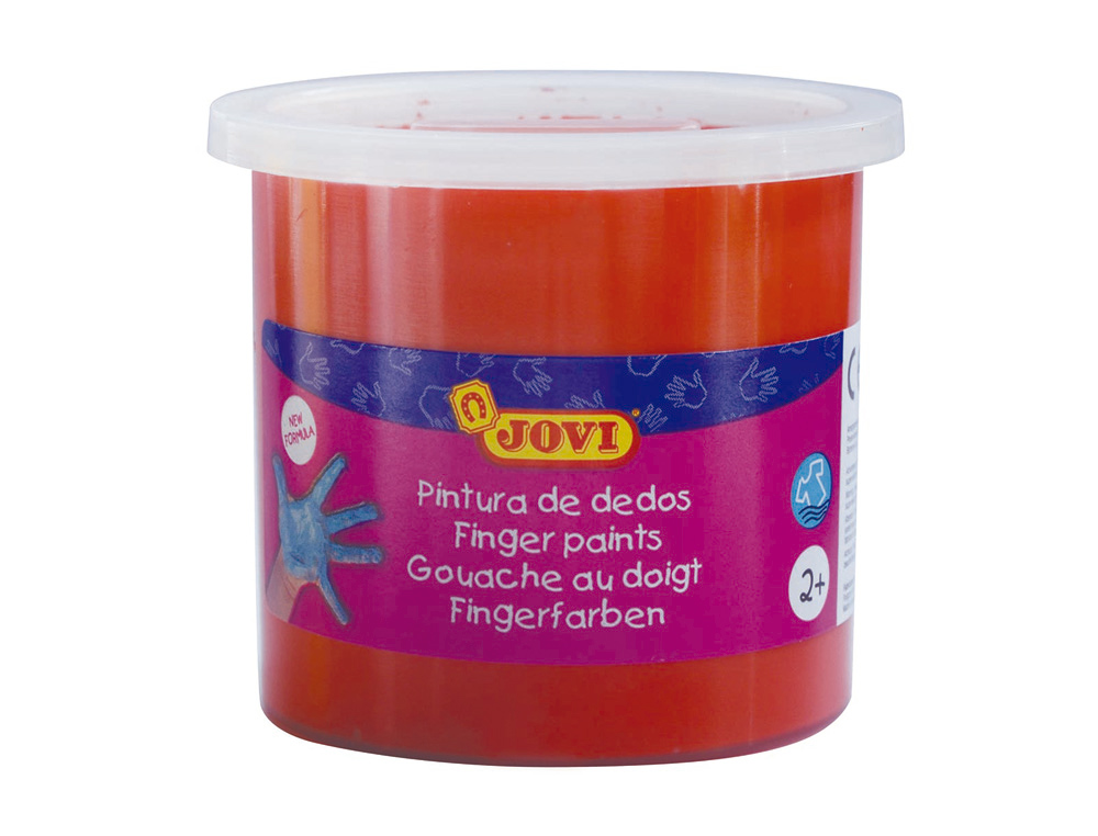 ESTOJO JOVI PINTURA A DEDOS 125 ML VERMELHAO OPACO