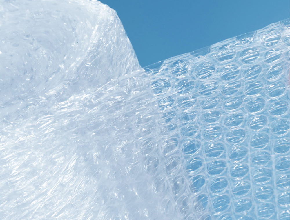 PLASTICO COM BOLHAS LIDERPAPEL ECOUSE 0.60X3M 30% DE PLASTICO RECICLADO