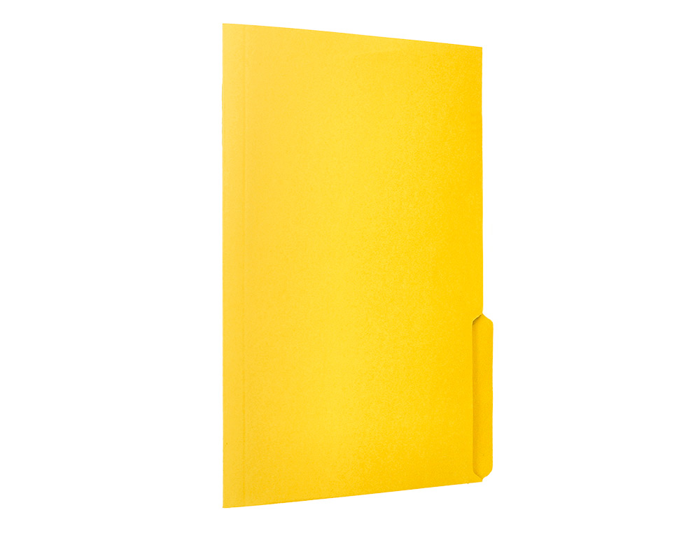 CLASSIFICADOR CARTOLINA LIDERPAPEL FOLIO PESTANA SUPERIOR 240G/M2 AMARELO