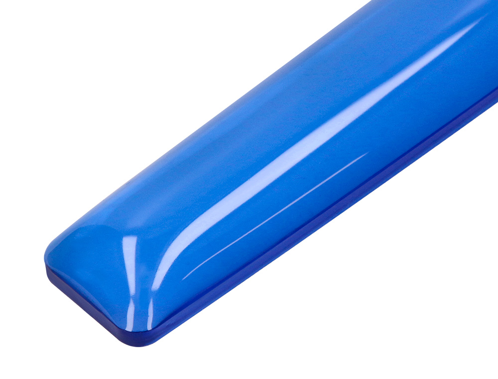 APOIO DE PULSOS Q-CONNECT DE GEL PARA TECLADO COR AZUL