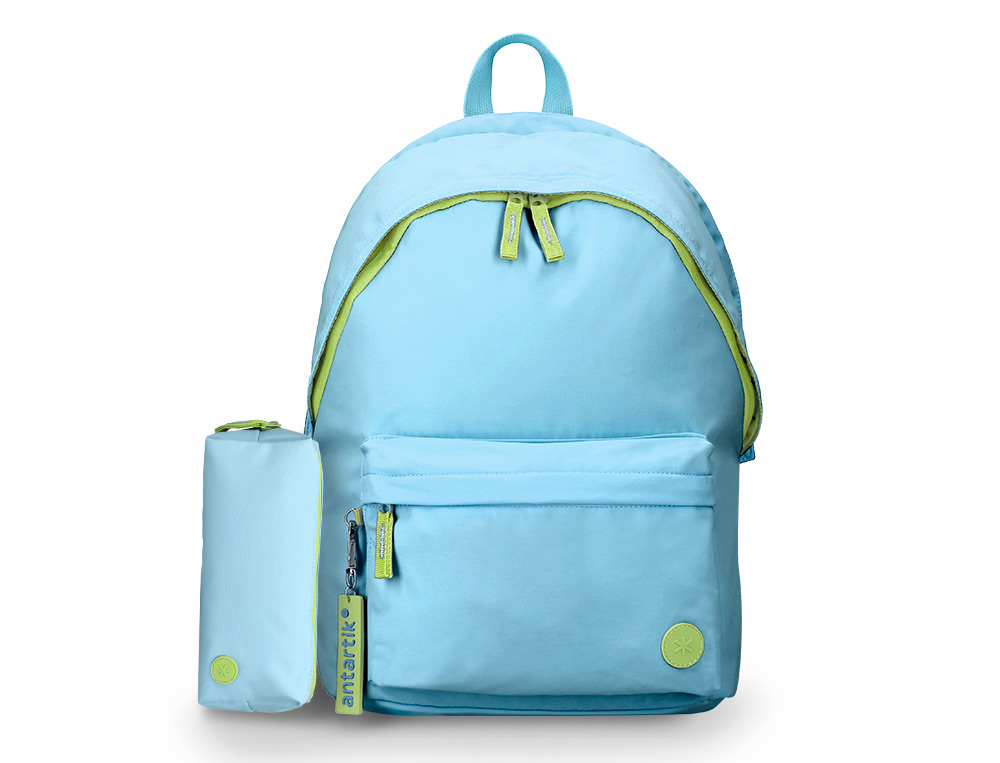 MOCHILA ANTARTIK TEENS 20L COMPARTIMENTO PARA PORTATIL COR TURQUESA 420X160X300 MM