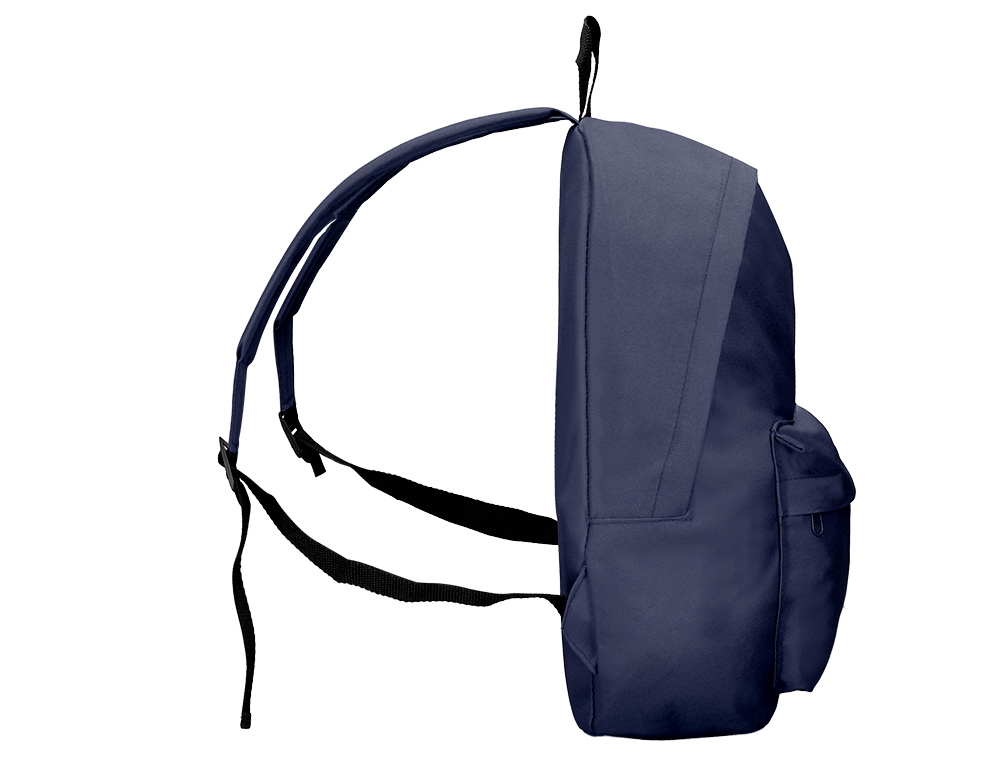 MOCHILA ESCOLAR LIDERPAPEL COR AZUL MARINHO 400X125X300 MM