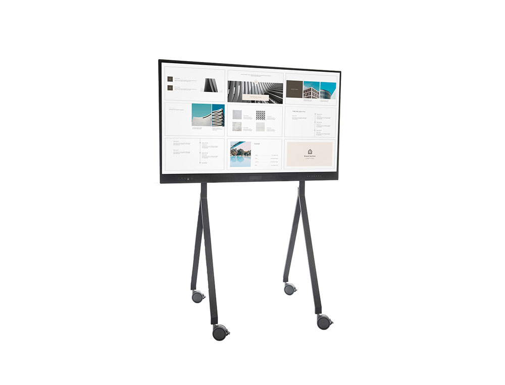 SUPORTE MOVEL ROCADA PARA MONITORES INTERATIVOS 65