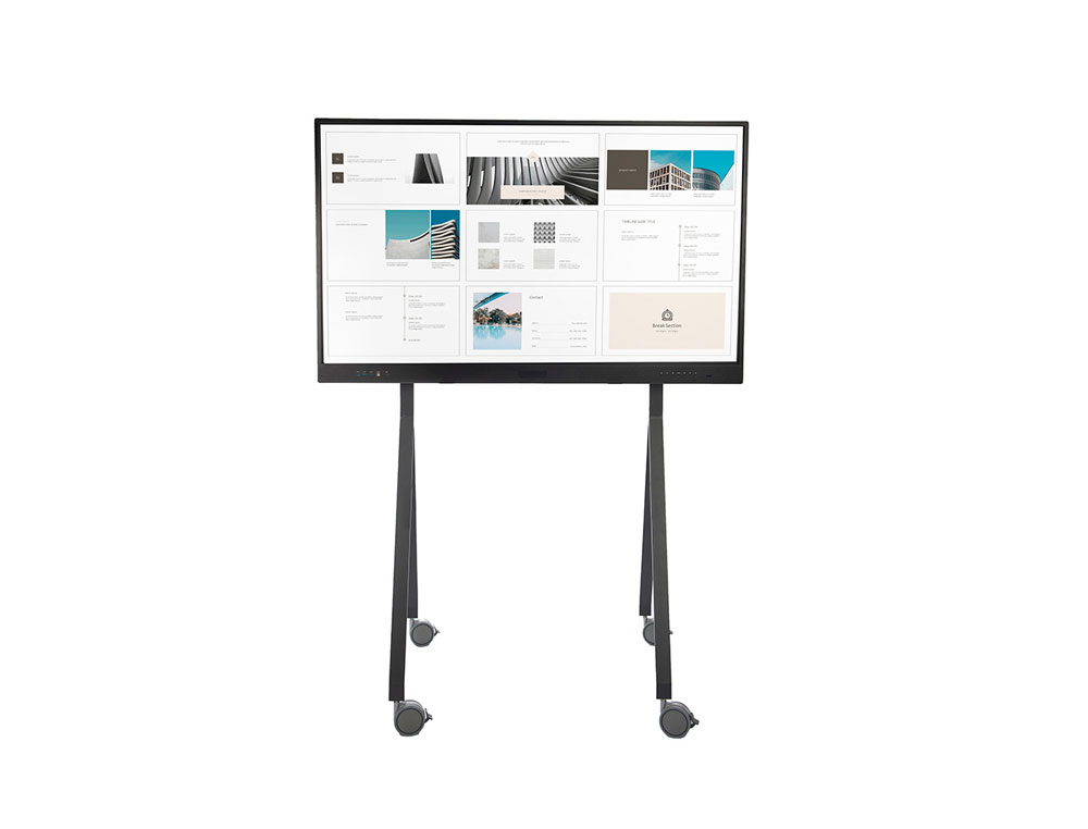 SUPORTE MOVEL ROCADA PARA MONITORES INTERATIVOS 65