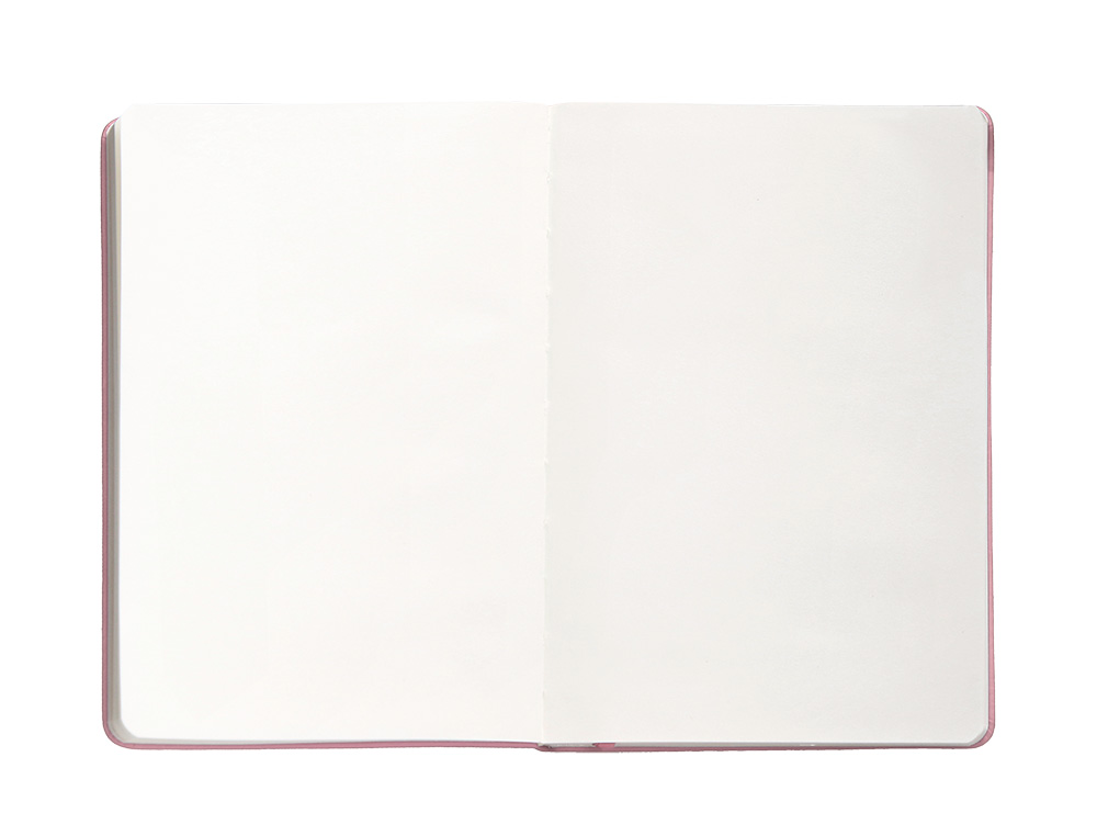 CADERNO COM ELASTICO ANTARTIK NOTES CAPA DURA A4 LISO ROSA PASTEL 100 FOLHAS 80 GR FSC