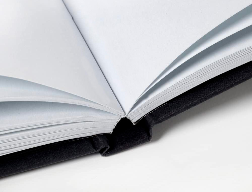 DIARIO GRAFICO ENCADERNADO LIDERPAPEL DIN A3 420X297 MM 100 FOLHAS 100 GR COR PRETA