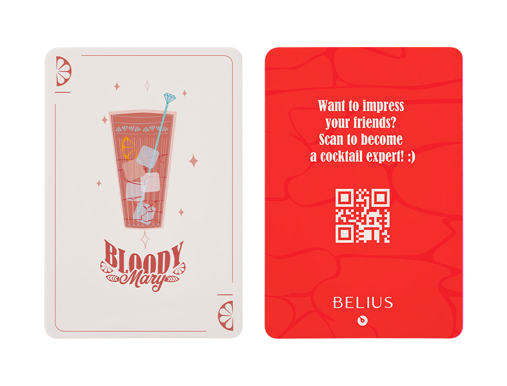 ESFEROGRAFICA E PORTA CARTOES BELIUS COCKTAILS BLOODY MARY ALUMINIO VERMELHO PRATEADO RELEVO TINTA COR AZUL CAIXA DE DES
