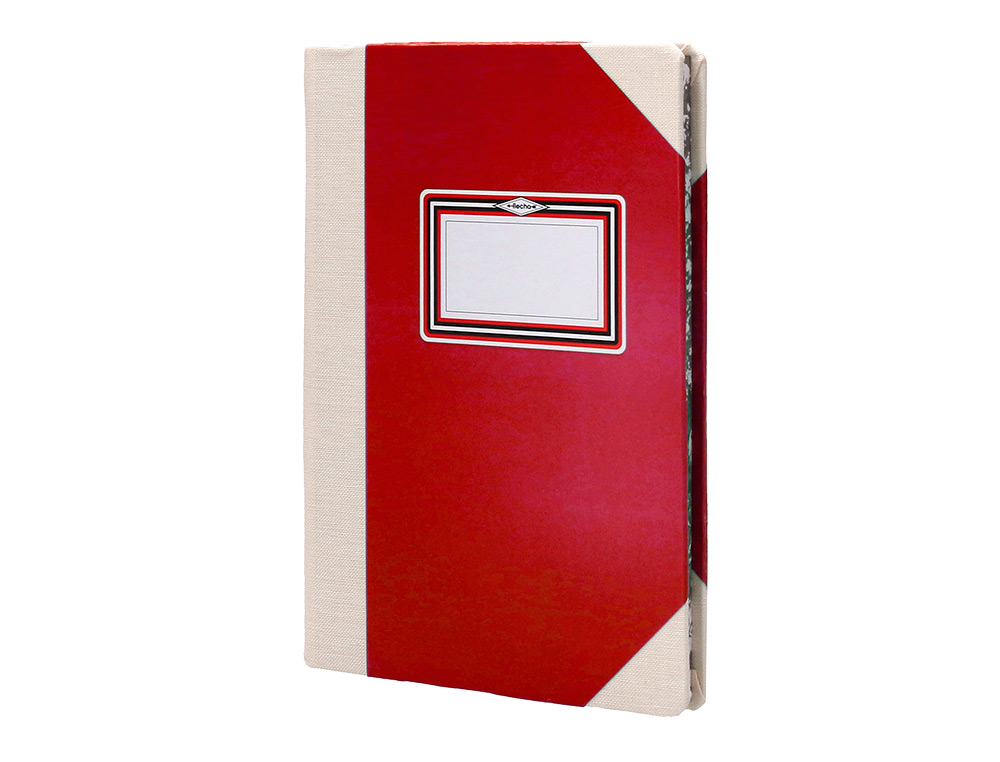 LIVRO DE CARTAO COSIDO FERNANDES FLECHA DIN A6+ PAUTADO 50 FOLHAS 100 GR AZUL