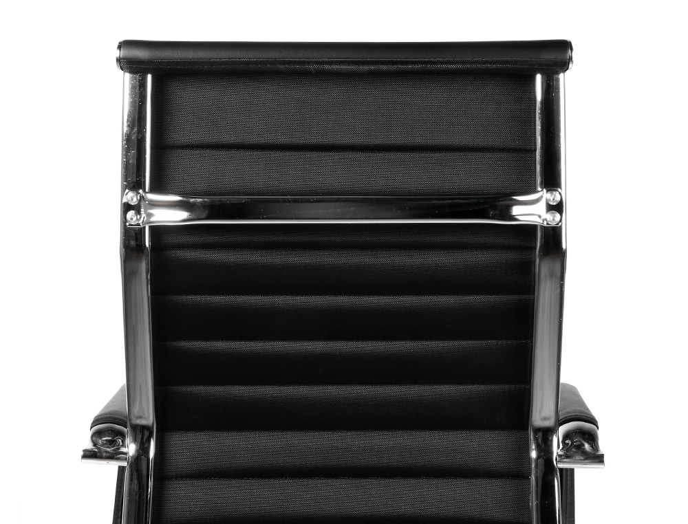 CADEIRA DE ESCRITORIO Q-CONNECT BOSA IMITACAO DE PELE BASE METALICA ALT MAX 1130 LARG 550 PROF 630 MM RODAS PREMIUM COR