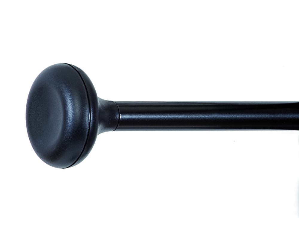 CABIDE METALICO MAUL GRANDO 8 SUPORTES E PORTA GUARDA CHUVAS COR PRETO 375X1750X365 MM