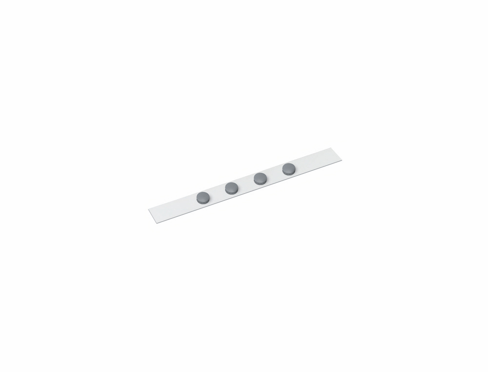 BARRA MAGNETICA MAUL STANDARD COMPRIMENTO 100 CM COR BRANCO COM QUATRO IMANES INCLUIDOS
