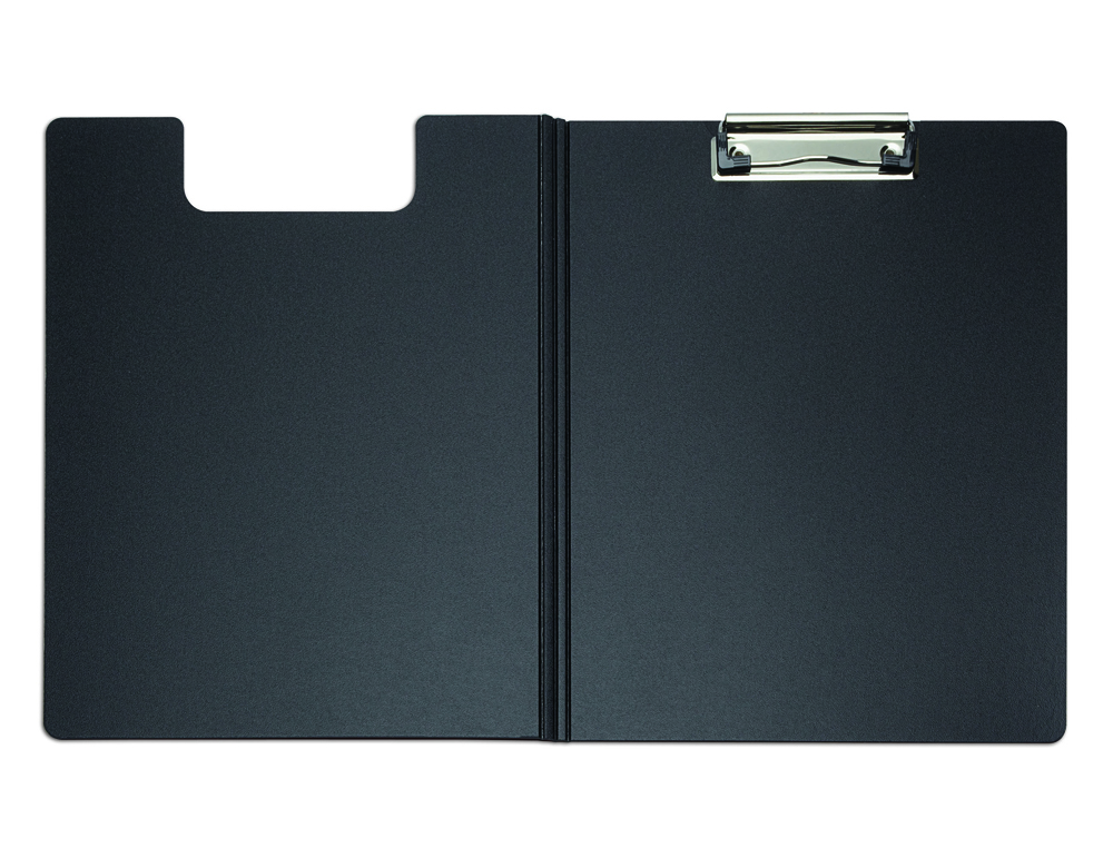 PORTA NOTAS MAUL FLEXX DIN A4 POLIPROPILENO COM PINCA COR PRETO