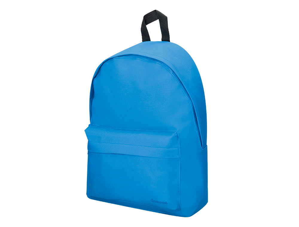 MOCHILA ESCOLAR LIDERPAPEL COR TURQUESA 400X125X300 MM