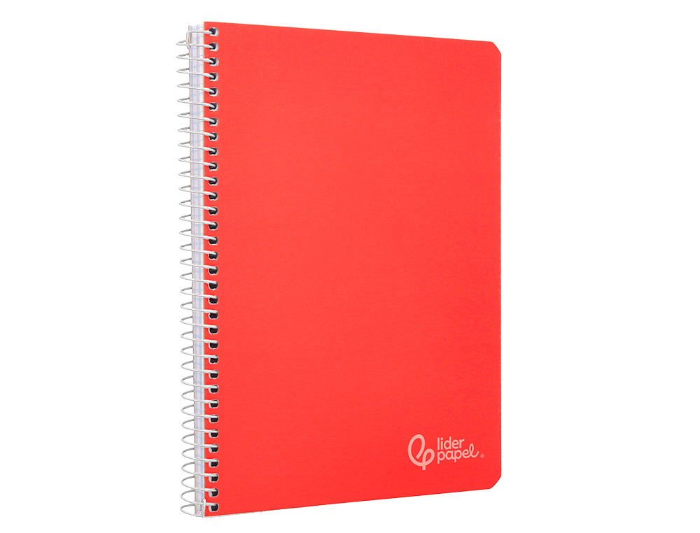 CADERNO ESPIRAL LIDERPAPEL DIN A5 WITTY CAPA DURA 80 F 90 GR QUADRICULA 5MM COM MARGEM CORES SORTIDAS
