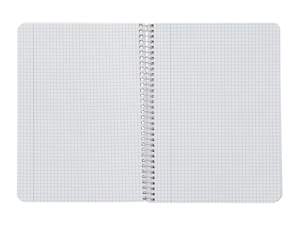 CADERNO ESPIRAL LIDERPAPEL DIN A5 WITTY CAPA DURA 80 F 90 GR QUADRICULA 5MM COM MARGEM CORES SORTIDAS
