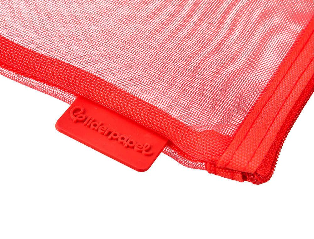 BOLSA COM FECHO DE CORRER LIDERPAPEL POLIESTER TRANSPIRAVEL MULTIUSOS EXPOSITOR DE 40 UNIDADES TAMANHOS E CORES SORTIDAS
