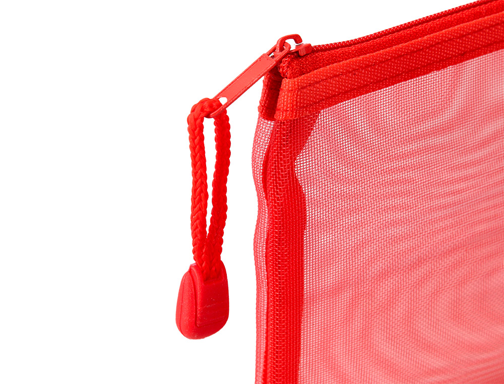 BOLSA COM FECHO DE CORRER LIDERPAPEL POLIESTER TRANSPIRAVEL MULTIUSOS EXPOSITOR DE 40 UNIDADES TAMANHOS E CORES SORTIDAS