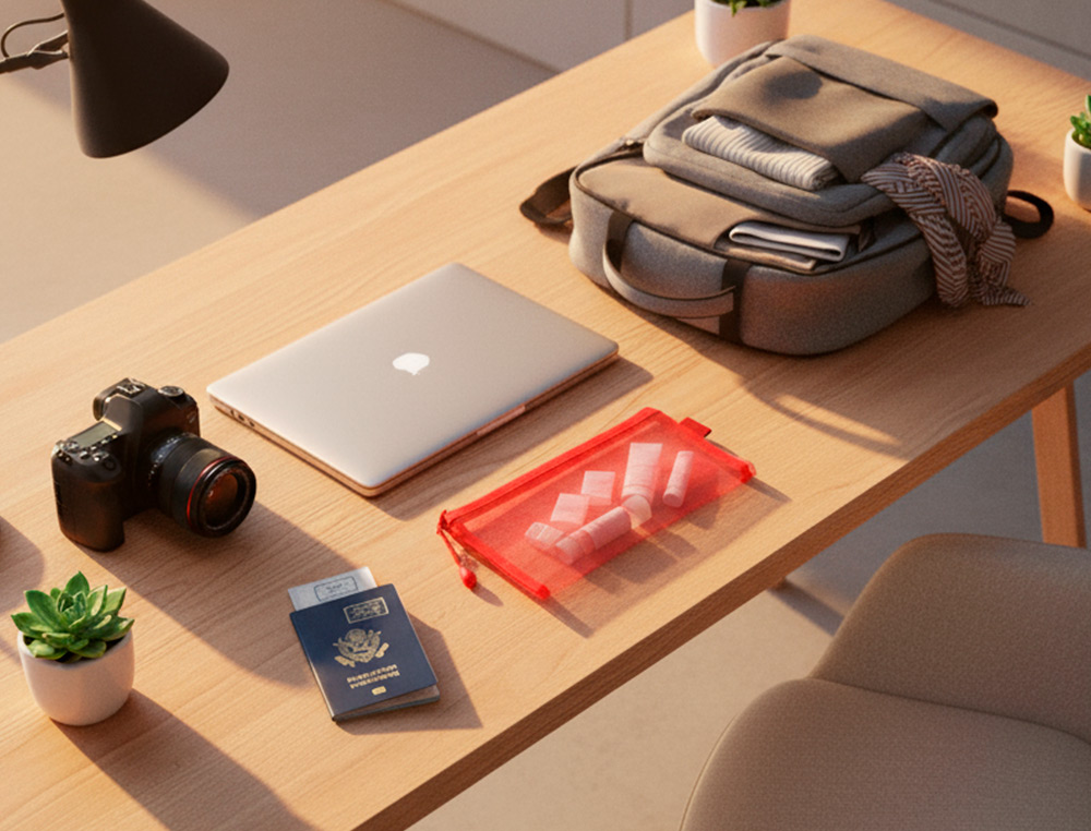 BOLSA COM FECHO DE CORRER LIDERPAPEL POLIESTER TRANSPIRAVEL MULTIUSOS TICKET 230X115 MM PRETO