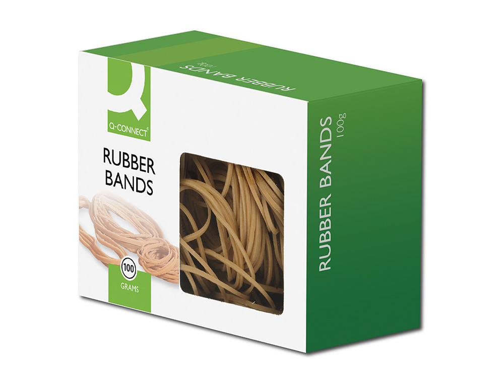 ELASTICOS Q-CONNECT 100 GR TAMANHOS SORTIDOS