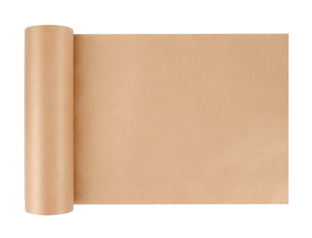 PAPEL KRAFT LIDERPAPEL CASTANHO BOBINE 1 MT X 714 MT ESPECIAL PARA EMBALAGEM PESO 50 KG