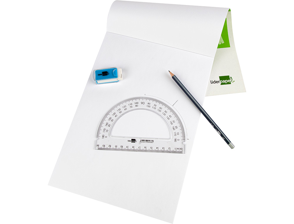 TRANSFERIDOR PLASTICO BASE LIDERPAPEL 13 CM