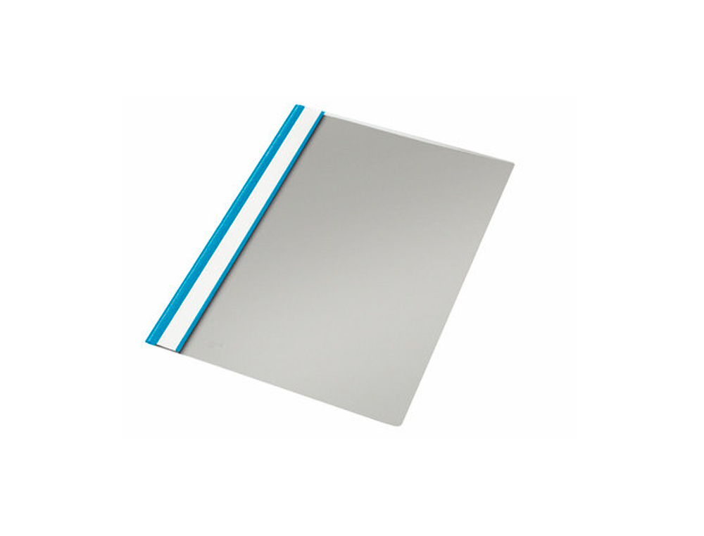BOLSA DOSSIER ESSELTE PLASTICO COM FERRAGEM METALICA FOLIO AZUL