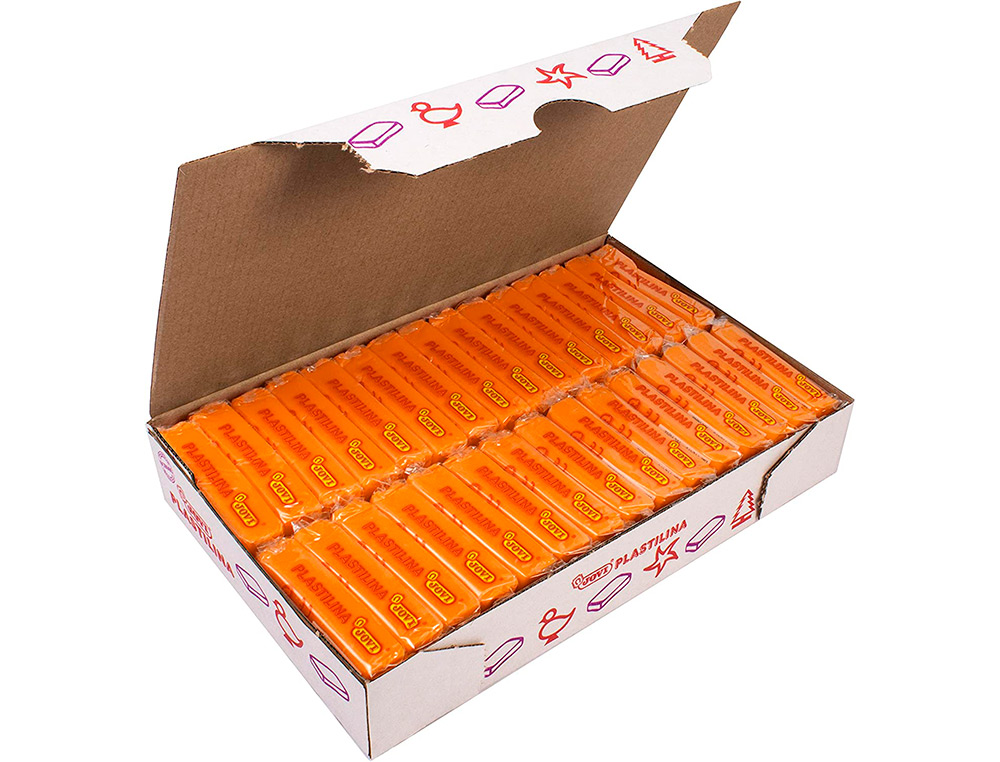 PLASTICINA JOVI 70 50 GR LARANJA
