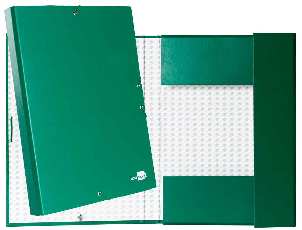 PASTA DE PROJETOS LIDERPAPEL LOMBADA 30MM VERDE