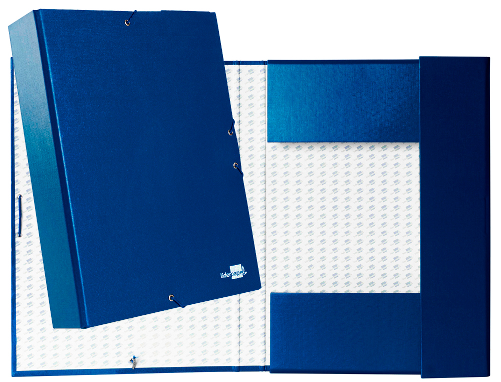 PASTA DE PROJETOS LIDERPAPEL LOMBADA 70MM AZUL