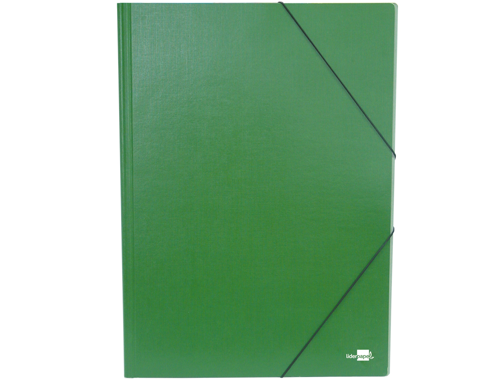 PASTA DE ELASTICOS LIDERPAPEL DIN A3 VERDE