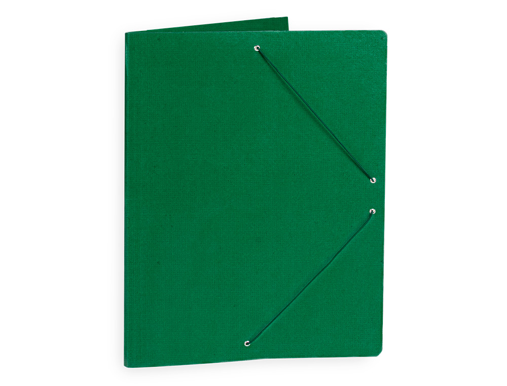 PASTA DE ELASTICOS LIDERPAPEL DIN A3 VERDE