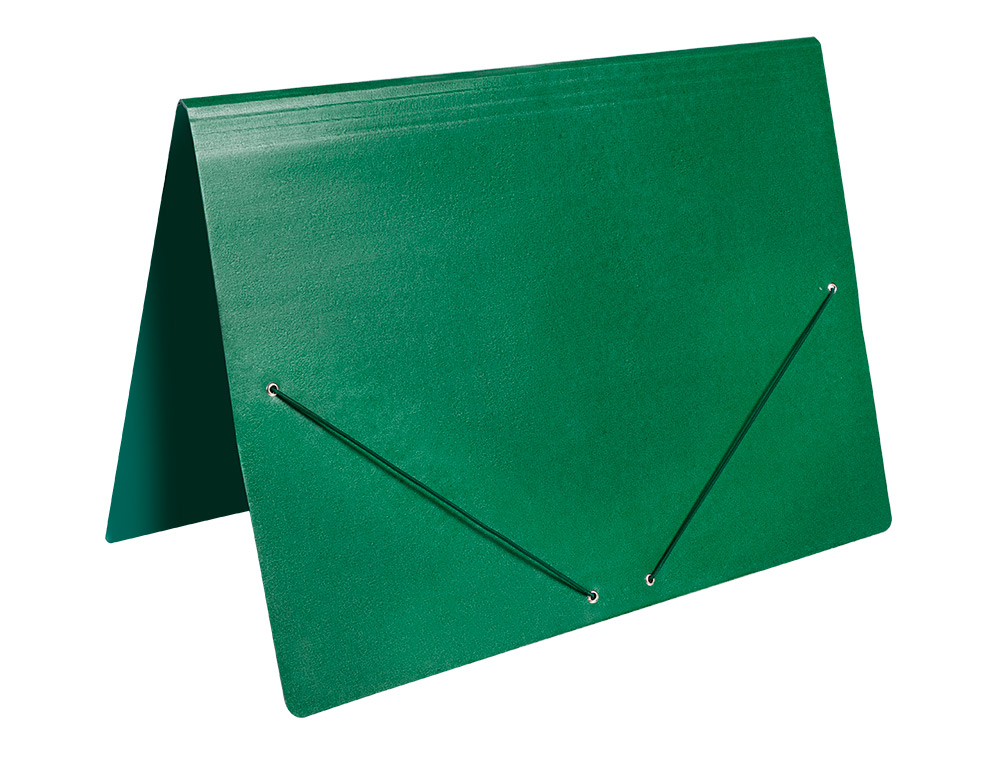 PASTA DE ELASTICOS LIDERPAPEL DIN A3 VERDE