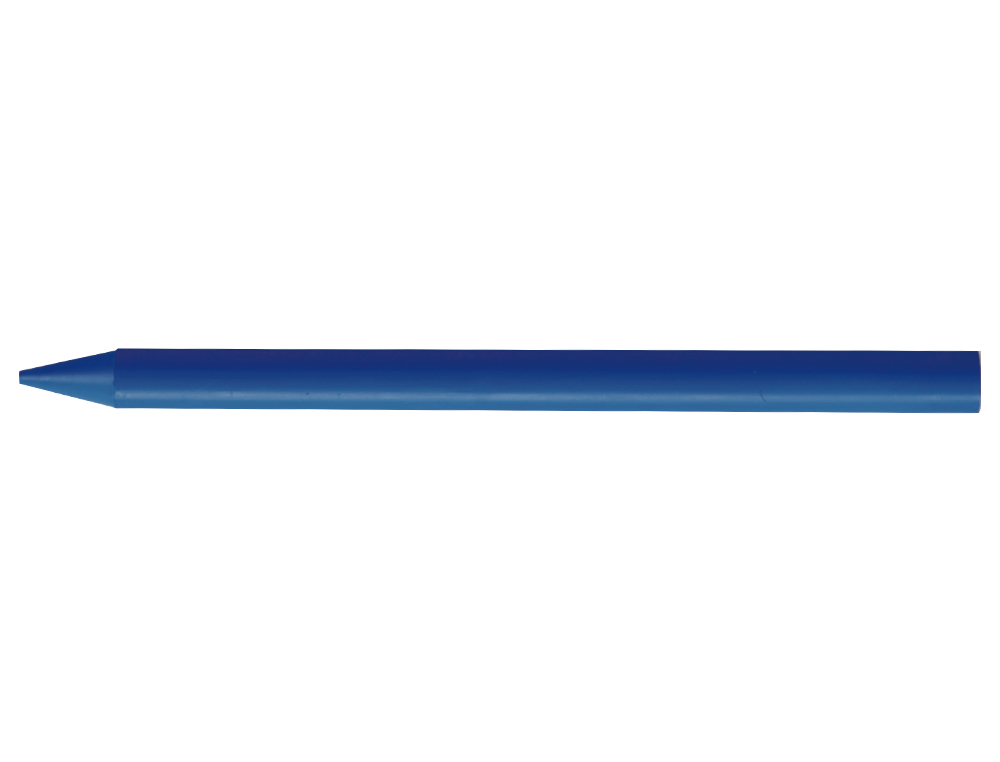 LAPIS DE CERA UNICOLOR COM 25 LAPIS AZUL