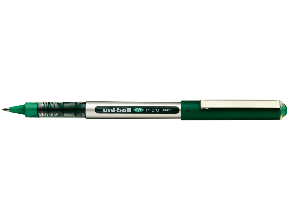MARCADOR UNI-BALL ROLLER UB-150 MICRO EYE VERDE 0,5 MM