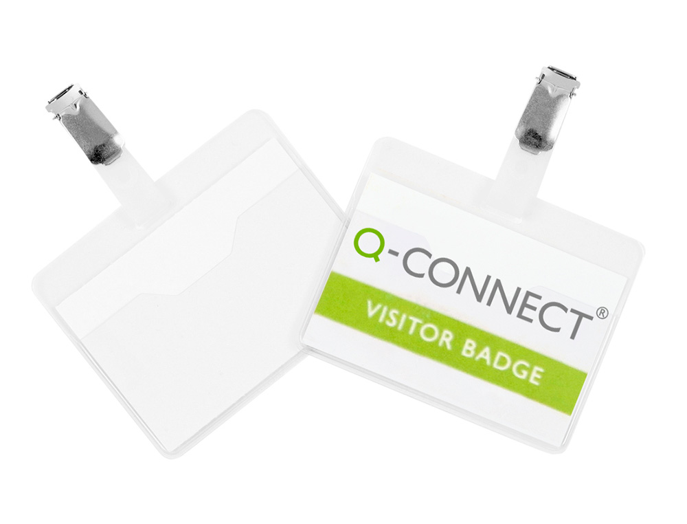 IDENTIFICADOR Q-CONNECT COM MOLA KF-01560 60X90 MM ABERTURA SUPERIOR