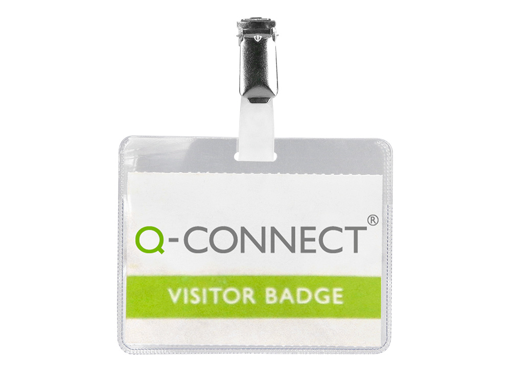 IDENTIFICADOR Q-CONNECT COM MOLA KF-01560 60X90 MM ABERTURA SUPERIOR