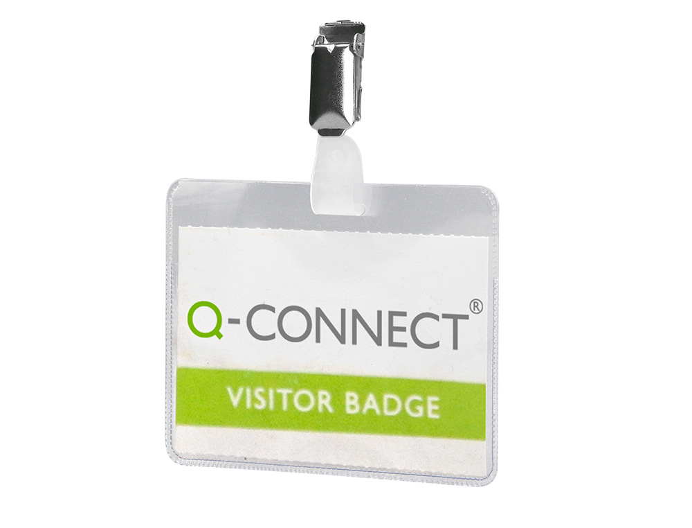 IDENTIFICADOR Q-CONNECT COM MOLA KF-01560 60X90 MM ABERTURA SUPERIOR
