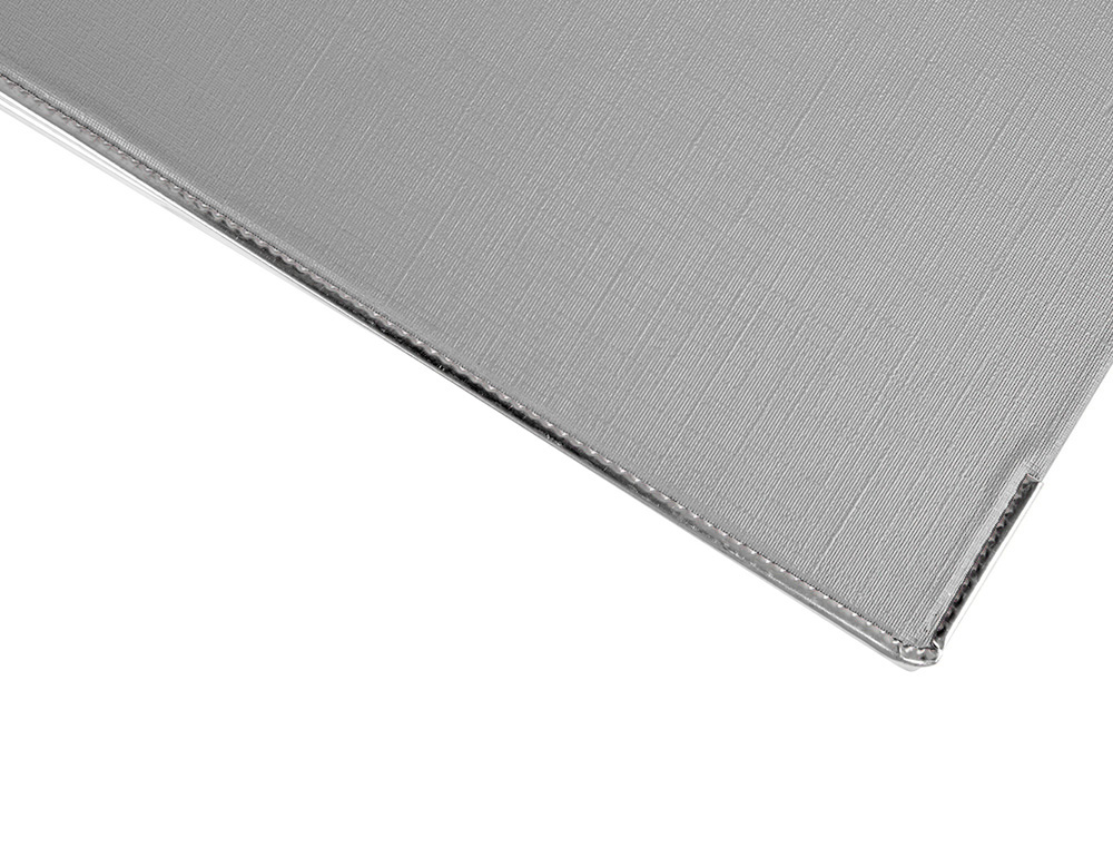 PASTA DE ARQUIVO DE ALAVANCA LIDERPAPEL DOCUMENTA PVC DIN A4 LOMBADA 75 MM CINZA