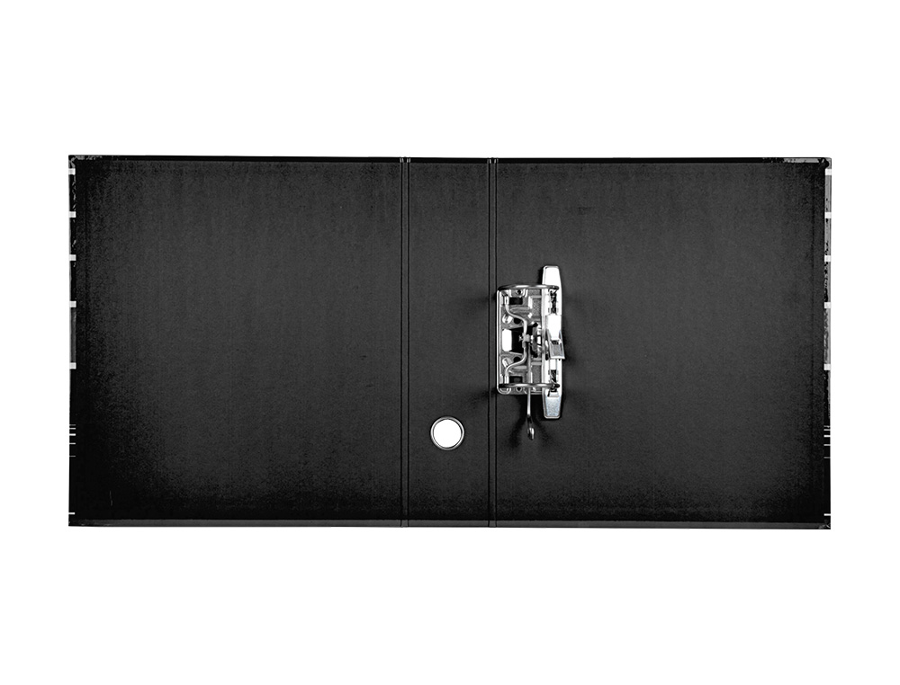 PASTA DE ARQUIVO DE ALAVANCA LIDERPAPEL FILING SYSTEM CARTAO FORRADO DIN A4 COM CAIXA PRETA