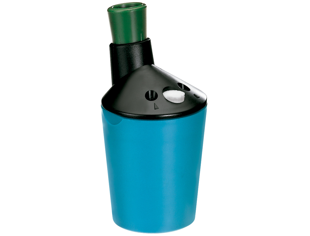 APARA LAPIS M+R COM DEPOSITO, COR AZUL