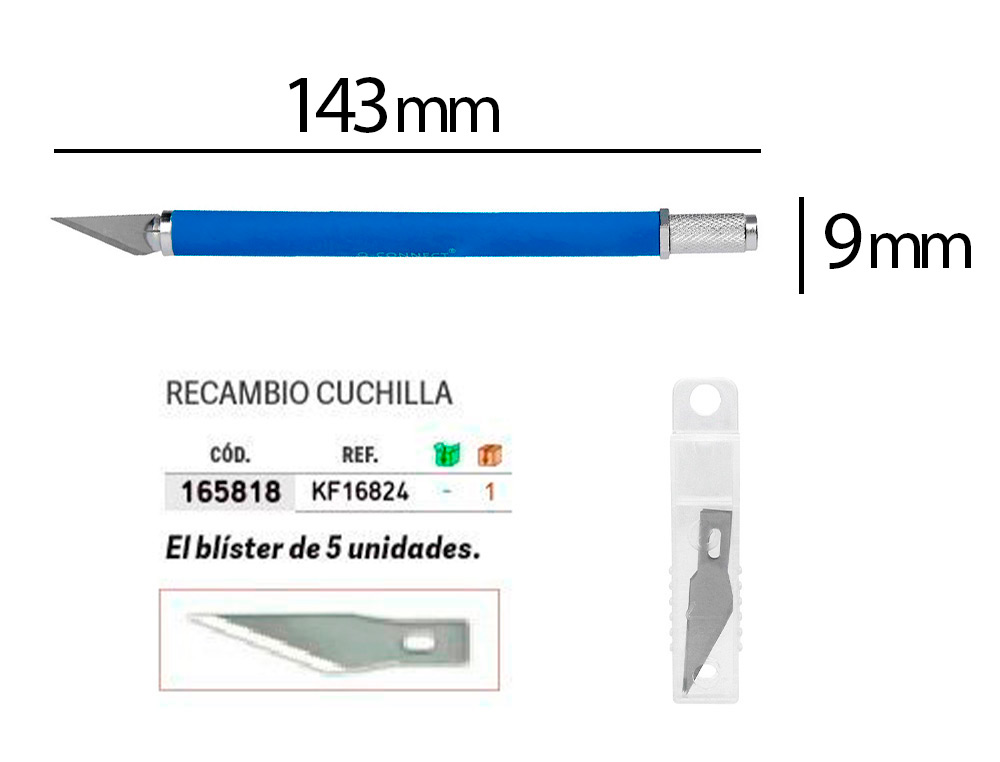 X-ATO BISTURI Q-CONNECT C/CABO SUAVE E TAMPA DE SEG.