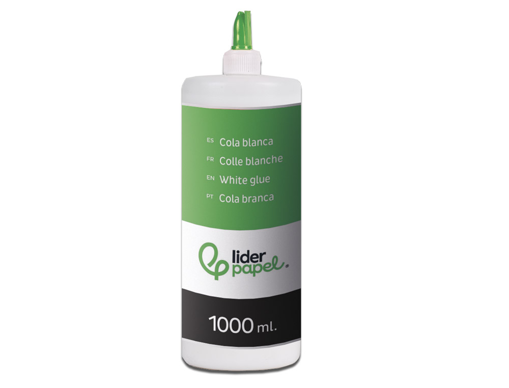 COLA BRANCA ESCOLAR LIDERPAPEL 1000 ML