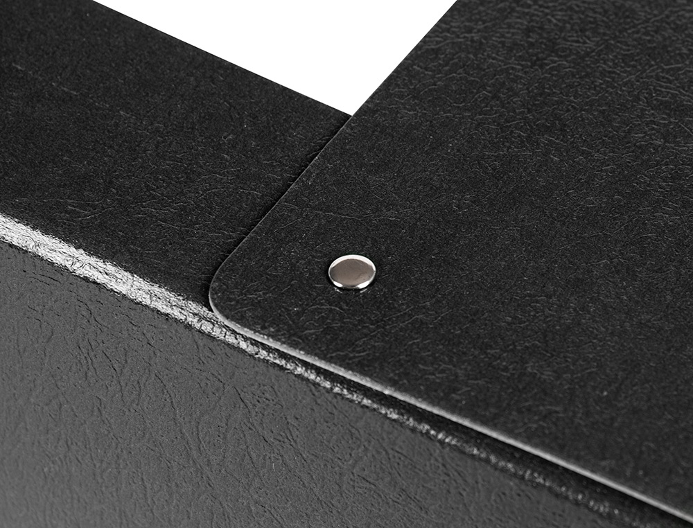 CAPA ELASTICOS PARA PROJETOS LOMBADA 9 CM PRETA