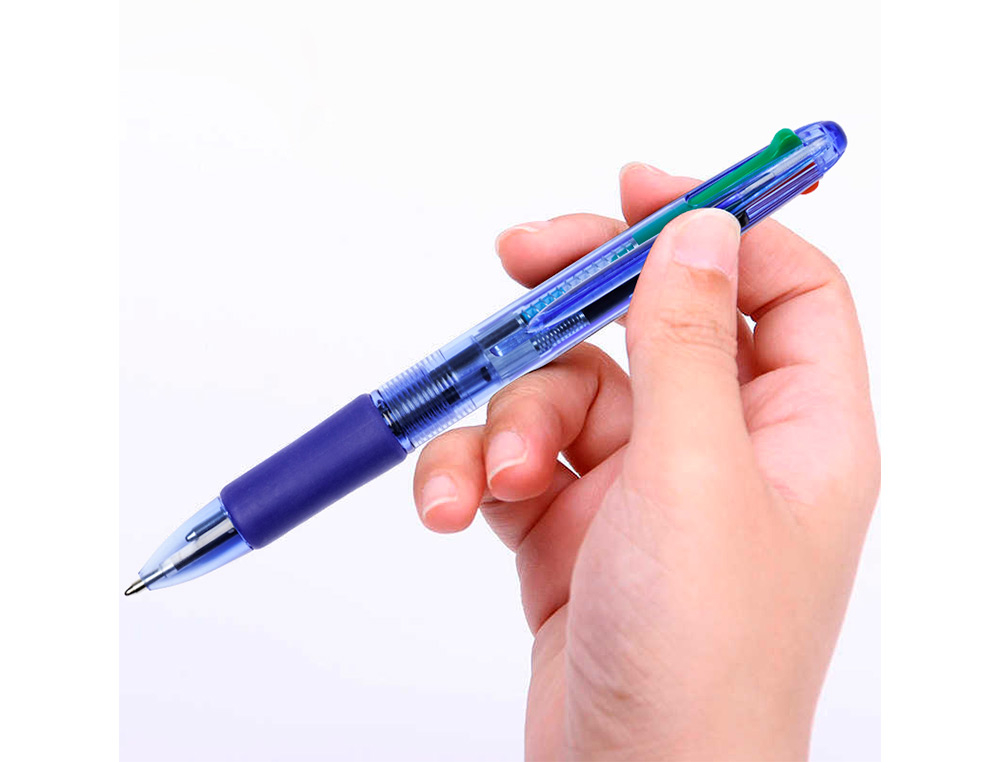 ESFEROGRAFICA Q-CONNECT 4 EM 1, COM AS CORES AZUL PRETO VERDE E VE