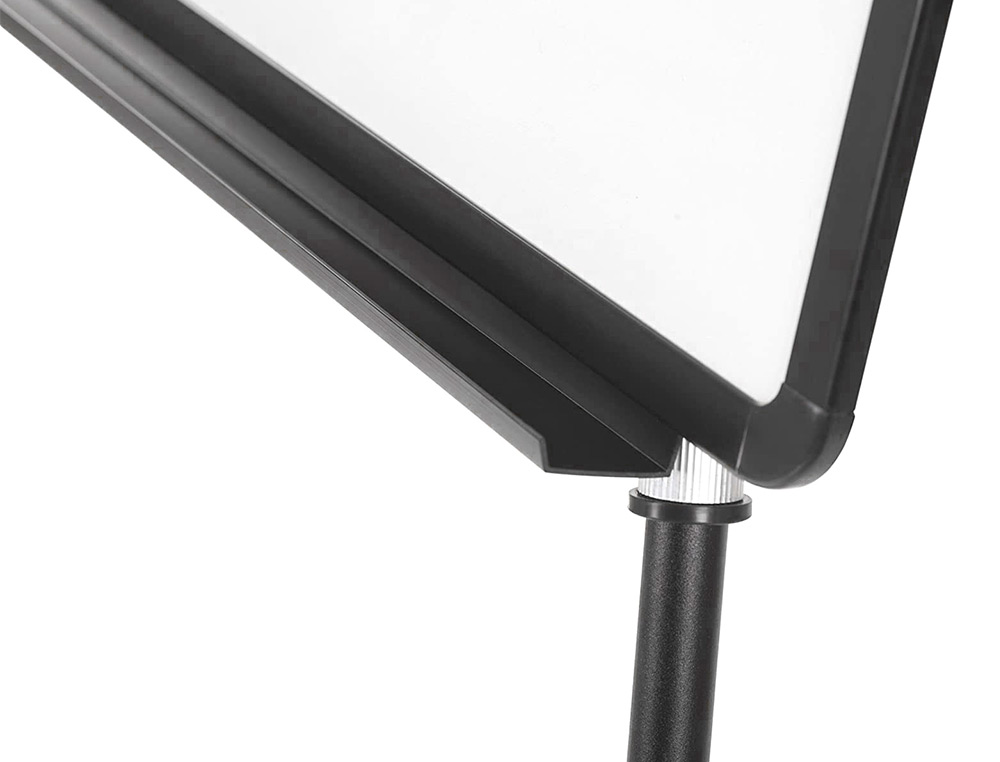 QUADRO BRANCO Q-CONNECT COM TRIPE 70X103 CM LAMINADO