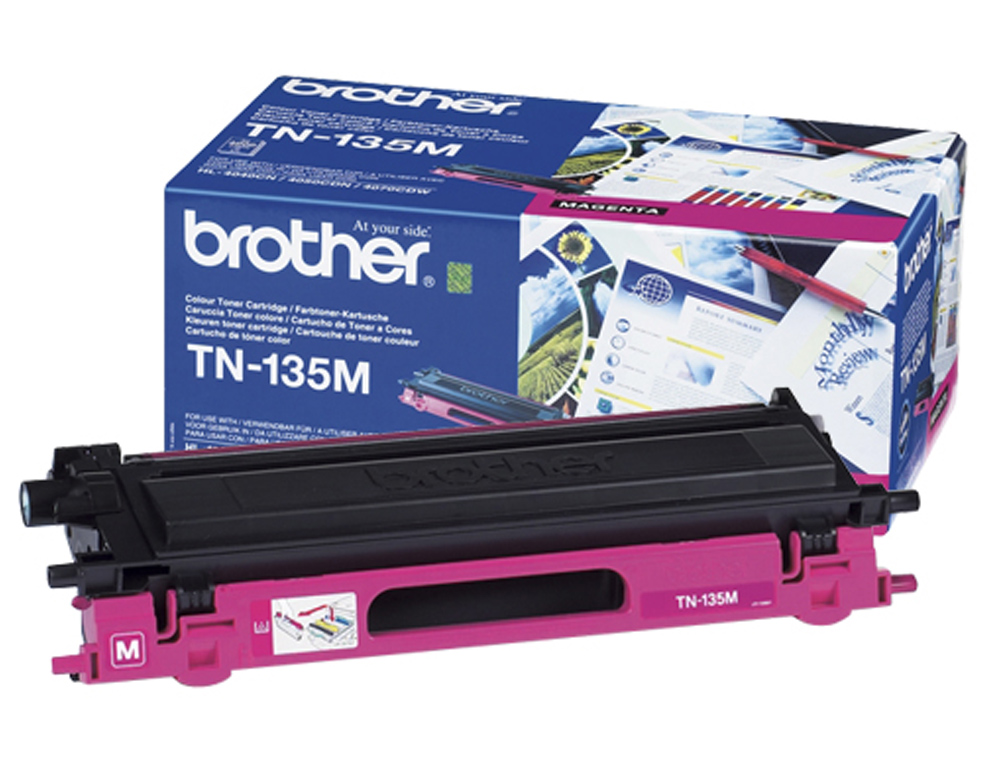 TONER BROTHER TN-135M MAGENTA DE ALTA CAPACIDADE
