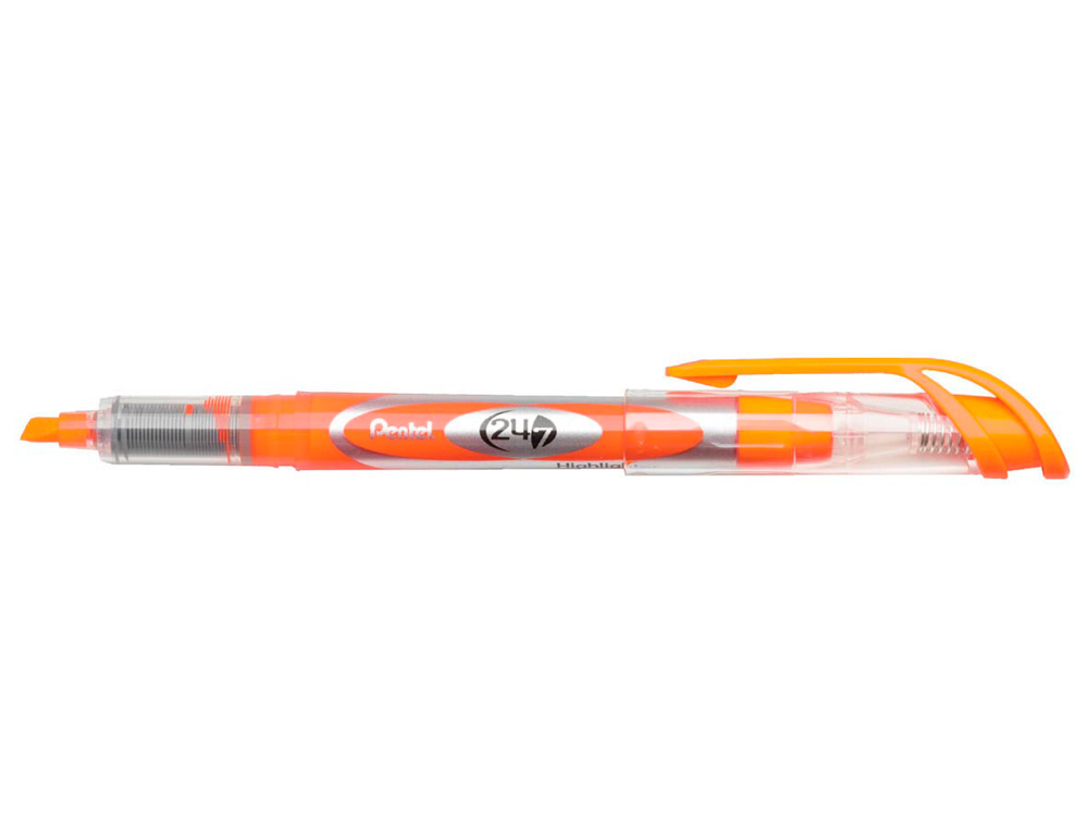 MARCADOR FLUORESCENTE PENTEL SL12 LARANJA