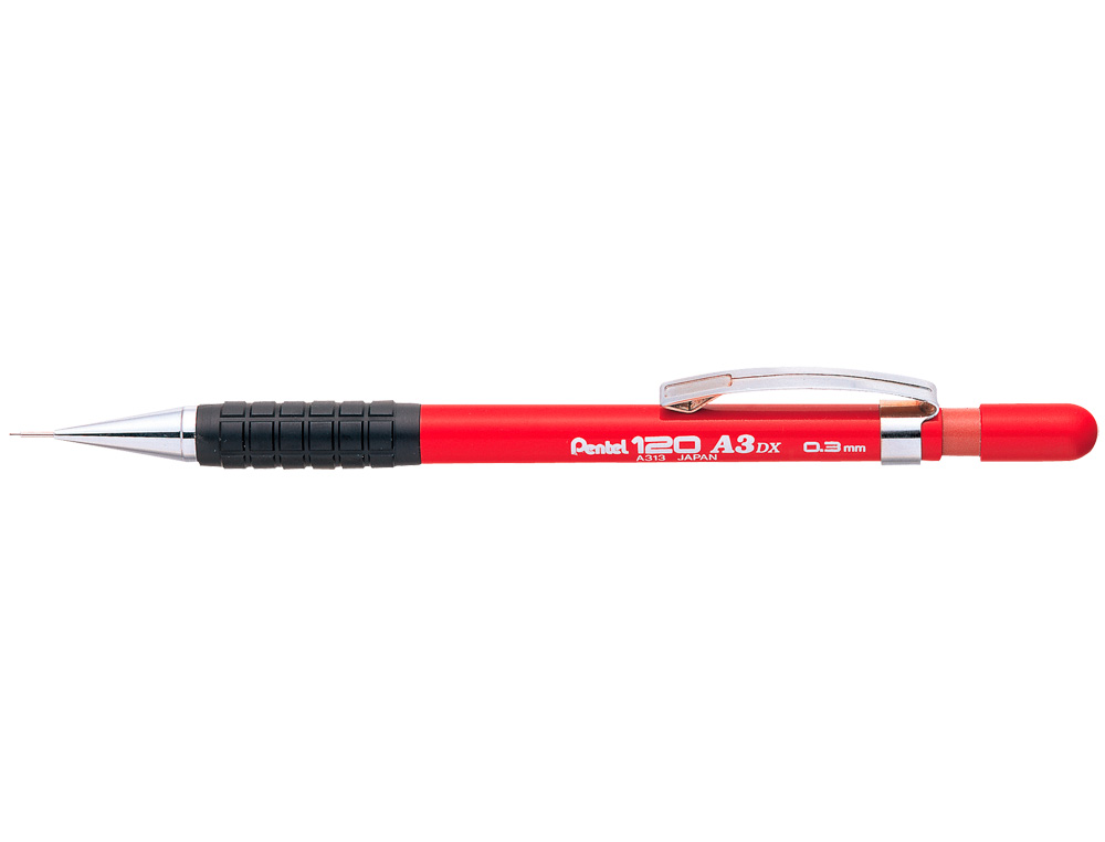 LAPISEIRA PENTEL A313 0,3 MM VERMELHA